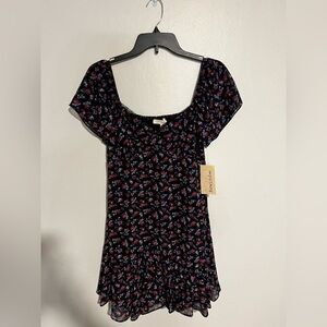 NWT Rewind Floral Mini Dress Size S